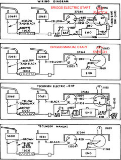 Electric Start Wiring Diagram For
