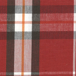 ROTH & TOMPKINS TEXTILES - Harrison Fabric, Persimmon, 54''x36'' - Upholstery Fabric
