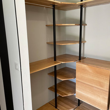 Dressing chêne et acier
