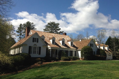 Traditional exterior in Atlanta.