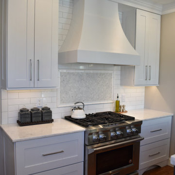 Gorgeous Grey and White Kitchen