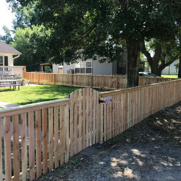 Cedar Picket fence
