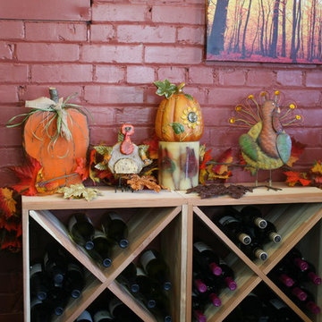 Fall Themed Wine Rack Photos
