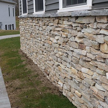 Alexandria Natural Thin Stone Exterior Wall