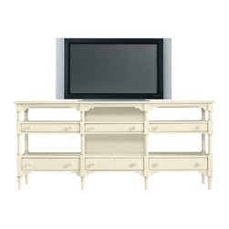Coastal Living Collection by Stanley Furniture - Reunion LCD TV Stand from Coastal Living Cottage - Buffets And Sideboards