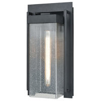 Overton 1 Outdoor Sconce Matte Black