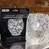 Modgy Expandable Luminary Lantern, IceIceBaby, 4-Pack