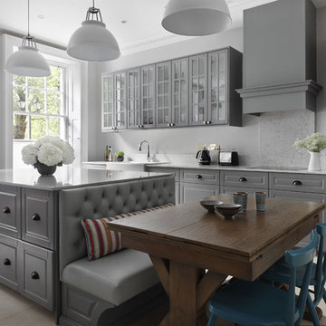 London (Highbury) 290m2 - the large kitchen-diner