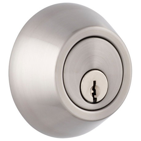 Miseno MLK2218 Double Cylinder Keyed Entry Deadbolt - Satin Nickel