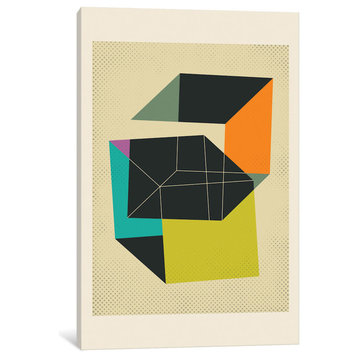 "Cubes V" Print by Jazzberry Blue, 26"x18"x1.5"