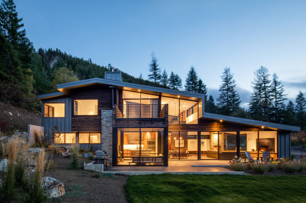 Contemporary Exterior by Vandervort Architects