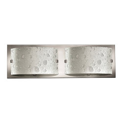 Hinkley Lighting - Hinkley Lighting Daphne Chrome Two-Light LED Vanity Light - Bathroom Vanity Lighting