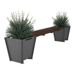 Flat-Pack Modern Planter Bench - Products