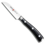 Wusthof - Wusthof Classic Ikon - 3" Straight Paring Knife - The straight edge offers close control for decorating as well as peeling, mincing and dicing.