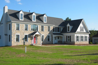 Inspiration for a timeless exterior home remodel in Philadelphia
