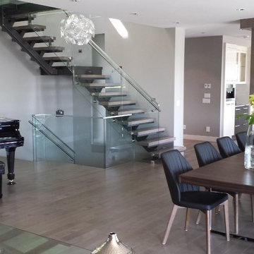 West Vancouver Central Stringer Stair