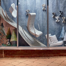 Window Display Collaboration With Inside Wright - Area Rugs