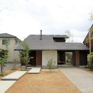 他の地域の和風のおしゃれな家の外観の写真