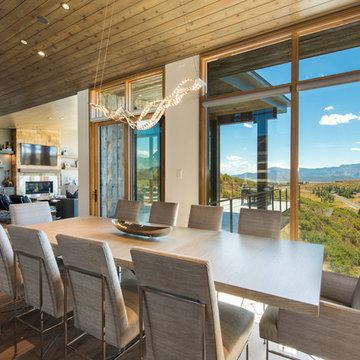 Contemporary in the mountains