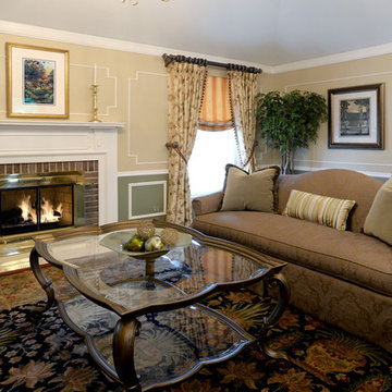 Traditional, Living Room, Inverness, IL