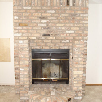 Fireplace-Entertainment Center Rebuild