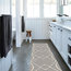 Ruggable Washable Indoor/Outdoor Amara Gray Rug Set, 2.5'x7' Runner