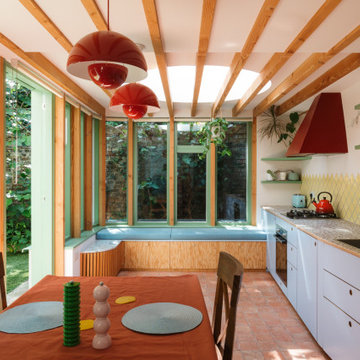 Park House - Formica Peaceful Blue