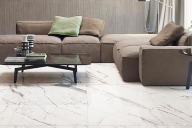 Inspiration for a modern living room remodel in Toronto