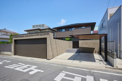 他の地域にあるモダンスタイルのおしゃれな住まいの写真