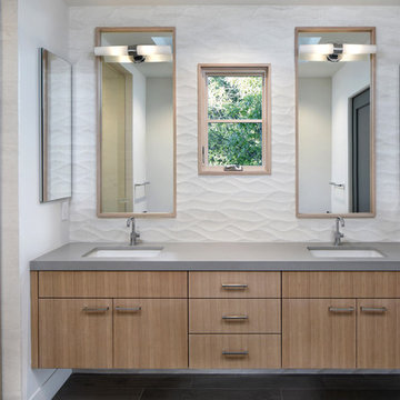 Master Bath featuring Porcelanosa Tile