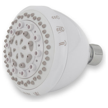 Rainbo Massage 7 Spray Shower Head White