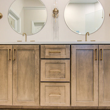 Primary Bathroom Remodel with Tub Removal & Shower Relocation