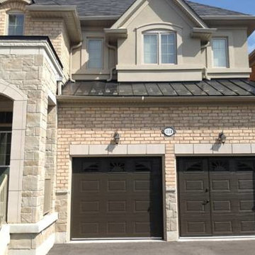 Classic Raised Panel WalkThru Garage Door