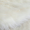 Safavieh Sheepskin Collection SHS121 Rug, White, 2' X 6'