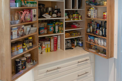 Inspiration for a transitional kitchen remodel in New York