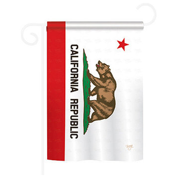 States California State 2-Sided Impression Garden Flag