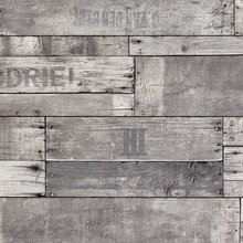 Yazılı Eskitme Tahta Otantik Gri Laminat Parke