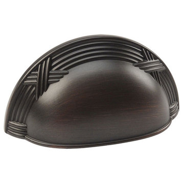 Cosmas 9461ORB Cabinet Cup Pull, Oil Rubbed Bronze