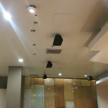Sports Bar Audio Visual and Sound System Installation