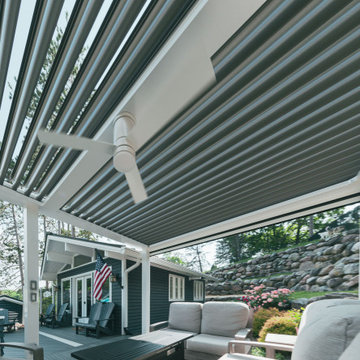 Good Residence - Plymouth, MI: StruXure Louvered Pergola & MagnaTrack Screens
