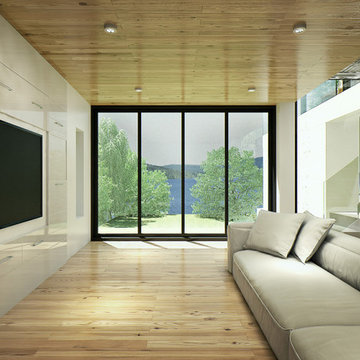 Cottage Extension Saint-Donat / Agrandissement d'un chalet à Saint-Donat