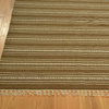 Striped Durie Kilim 100% Wool 8'x10' Hand Woven Reversible Oriental Rug