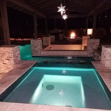 Pool/Spa Backyard Peoria AZ