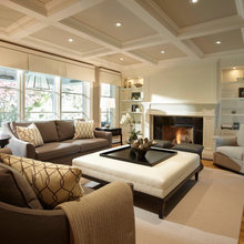 white family room