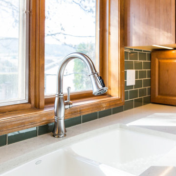 Abstract Traditional Kitchen