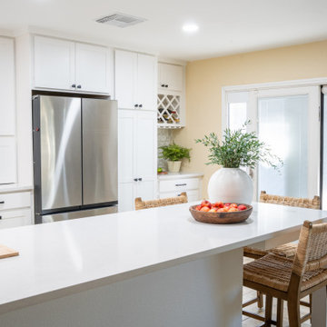 Coastal Theme Kitchen Remodel