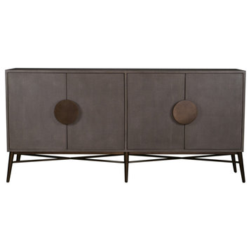 Carlyle Sideboard, Faux Shagreen