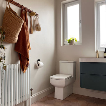 A Warm & Contemporary Bathroom Renovation