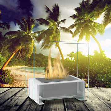 Modern Outdoor Fireplaces
