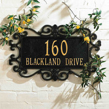 house numbers